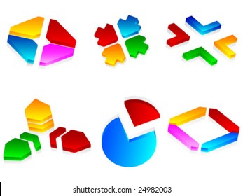 3d icon set