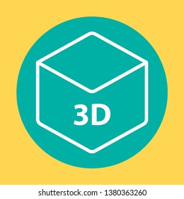 3D icon vector illustration