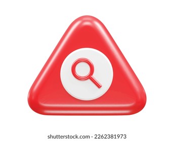 Ilustración transparente 3d de iconos vectoriales 