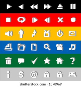 3d icons set