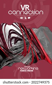 3.ª ilusión de los antecedentes de la tecnología de la innovación lista para banner o afiche del sitio web