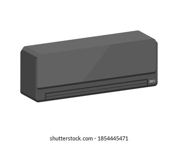 3D illustration of air conditioner.