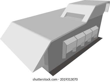 Ilustración 3D del proyecto de construcción