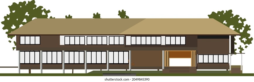 Ilustración 3D del proyecto de construcción