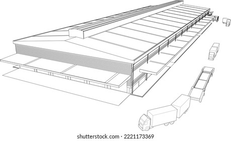 Ilustración 3D del proyecto de construcción