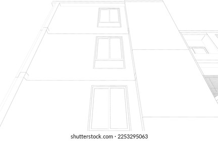 Ilustración 3D del proyecto de construcción