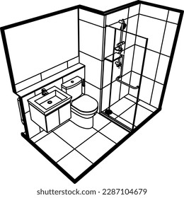 3D-Illustration des Bauprojekts