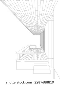 Ilustración 3D del proyecto de construcción