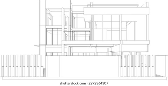 Ilustración 3D del proyecto de construcción	