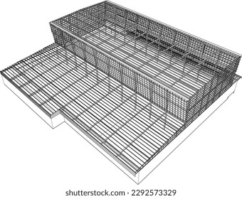 Ilustración 3D del proyecto de construcción	