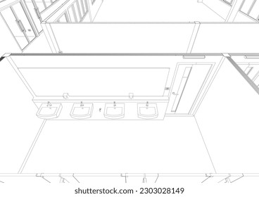 Ilustración 3D del proyecto de construcción