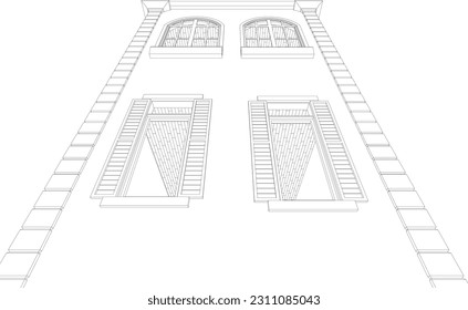 Ilustración 3D del proyecto de construcción
