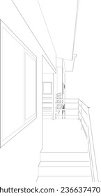 Ilustración 3D del proyecto de construcción
