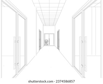 Ilustración 3D del proyecto de construcción