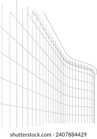 Ilustración 3D del proyecto de construcción