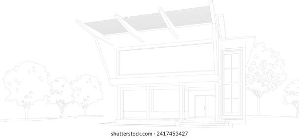 Ilustración 3D del proyecto de construcción