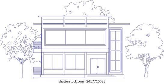 Ilustración 3D del proyecto de construcción