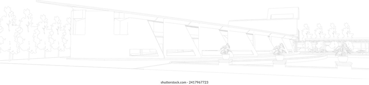 Ilustración 3D del proyecto de construcción
