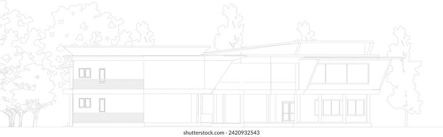 Ilustración 3D del proyecto de construcción