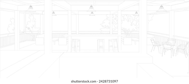 Ilustración 3D del proyecto de construcción