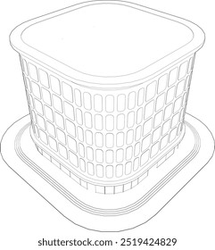 Ilustración 3D del proyecto de construcción