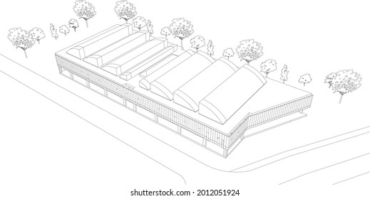 3D-Illustration kommerzieller Projekte
