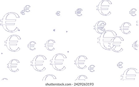 3D illustration of currency symbol