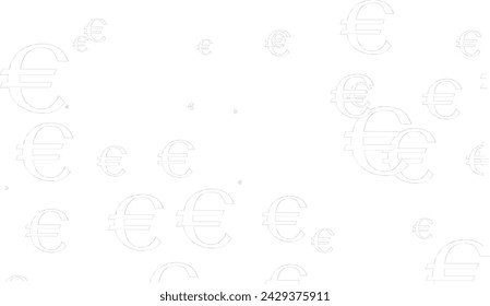 3D illustration of currency symbol