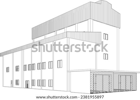 Similar – Image, Stock Photo workshop Cloudless sky