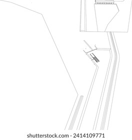Ilustración 3D del proyecto industrial