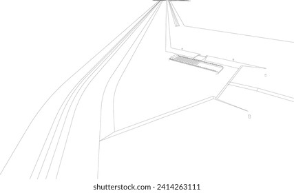 Ilustración 3D del proyecto industrial