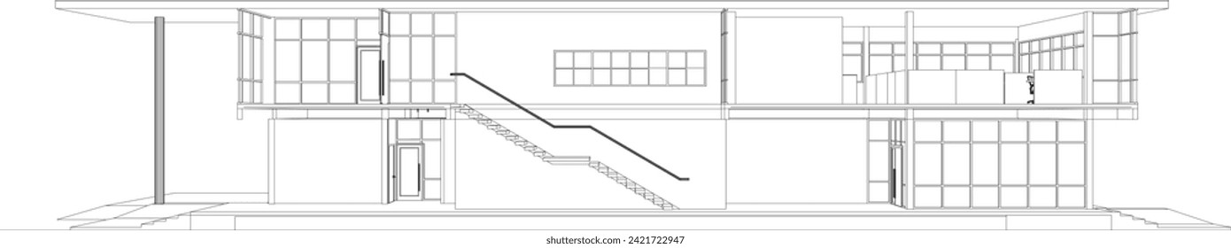 Ilustración 3D del proyecto industrial