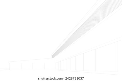 Ilustración 3D del proyecto industrial