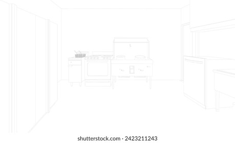 Ilustración 3D del proyecto interior