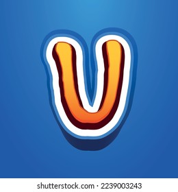 3.ª ilustración de la letra u