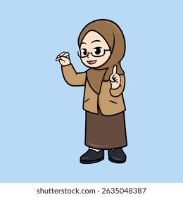 A 3D illustration of a professional woman in business attire, suitable for corporate presentations and marketing content.