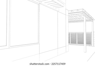 Ilustración 3D del proyecto residencial