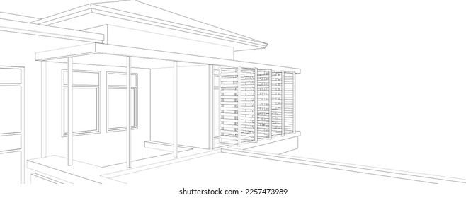 Ilustración 3D del proyecto residencial