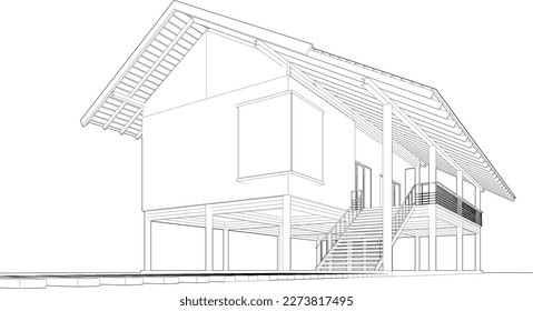 Ilustración 3D del proyecto residencial