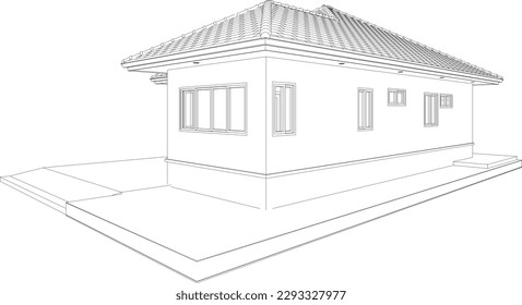 Ilustración 3D del proyecto residencial