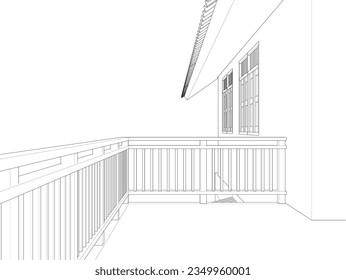 Ilustración 3D del proyecto residencial