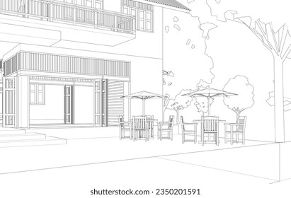 Ilustración 3D del proyecto residencial
