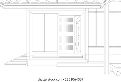 Ilustración 3D del proyecto residencial