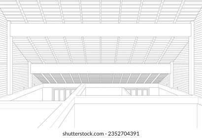 Ilustración 3D del proyecto residencial