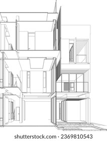 Ilustración 3D del proyecto residencial