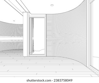 Ilustración 3D del proyecto residencial