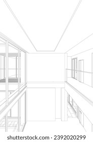 Ilustración 3D del proyecto residencial