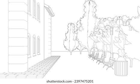 Ilustración 3D del proyecto residencial