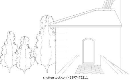 3D-Illustration von Wohnprojekten