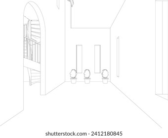 Ilustración 3D del proyecto residencial
